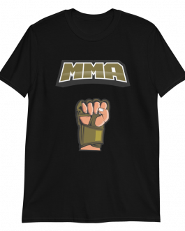 MMA Glove Black Unisex-T-Shirt