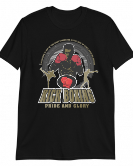 Kickboxing Black Unisex-T-Shirt