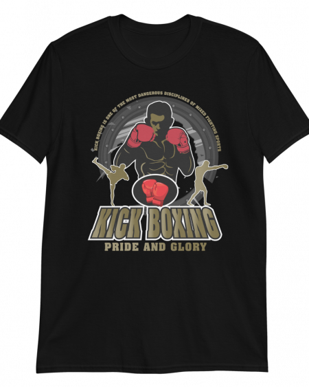 Kickboxing Black Unisex-T-Shirt